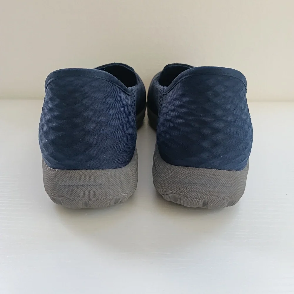 Skechers Reggae Fest 2.0 Guiding Slip On Women Shoes Navy Mesh Light Size 8.5
